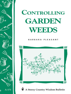 cover image of Controlling Garden Weeds